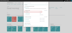 Dynamics Business Central - How to access fixed assets list