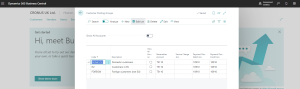 Dynamics Business Central - Customer Posting Group