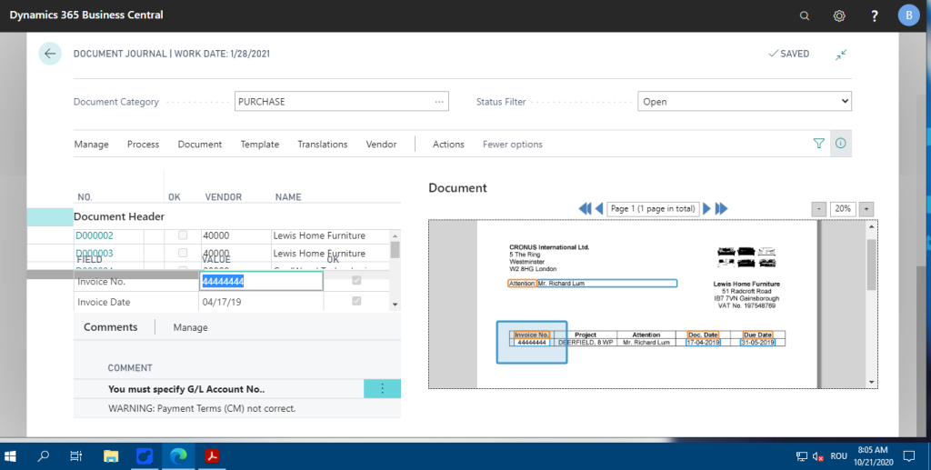 Dynamics-365-Business-Central-Navision-ContiniaDocument