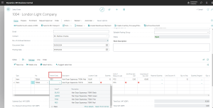 Dynamics Business Central - Item Variants on Sales Order